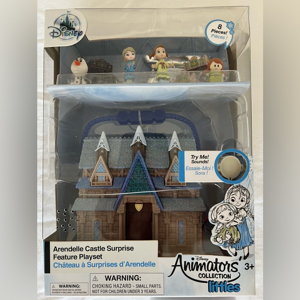 Disney Animator’s Collection Littles- Arendelle Castle Surprise. New in Box!